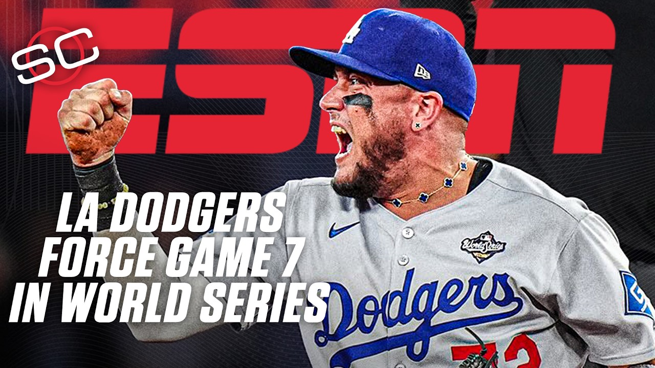 GAME 6 FULL REACTION ⚾️ Dodgers force GAME 7 after bizarre 9th-inning dead ball | SportsCenter