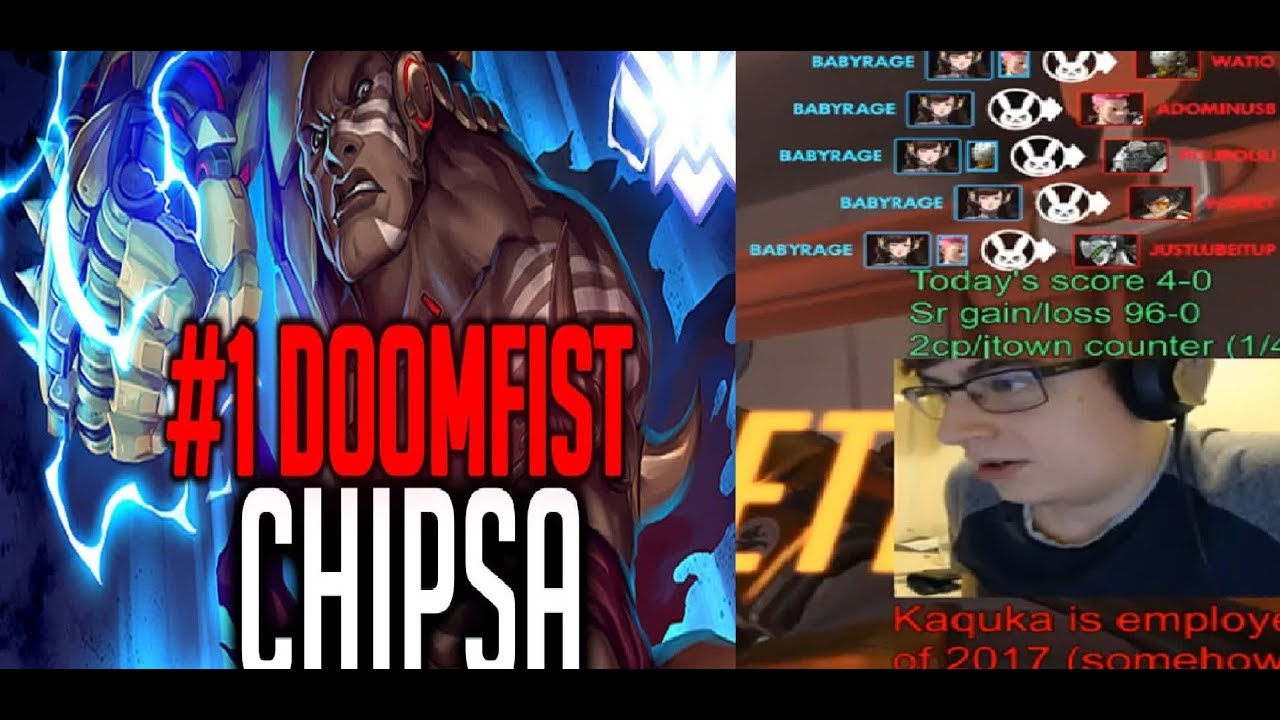 CHIPSA INSANE DOOMFIST!+dafran [stream best moments]