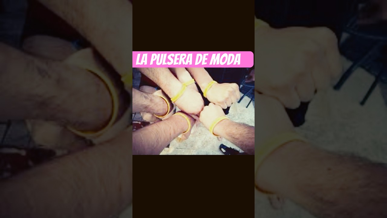 La pulsera Livestrong #chavorruxs #parati #pulsera #moda #livestrong