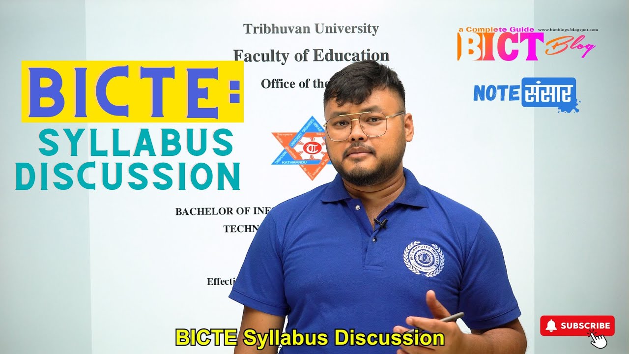 BICTE Syllabus Discussion  || IT Course in Nepal || TU Affiliated || BICTE
