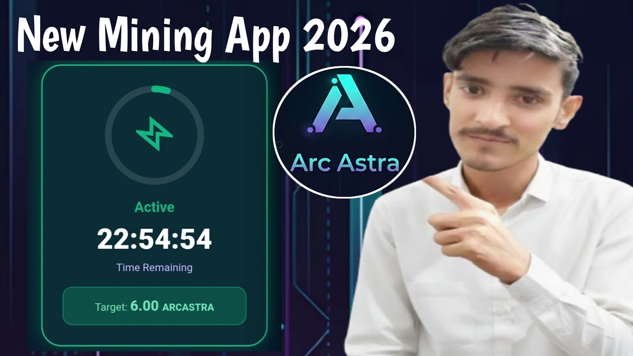 Arc Astra Network Real Or Fake | New Mining App 2026 | New Network Mining Coin ARCASTRA | Mining App