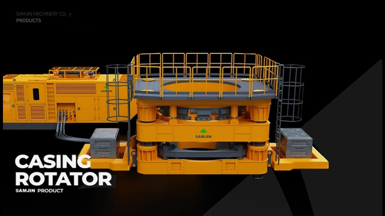 Samjin Machinery Casing Rotator