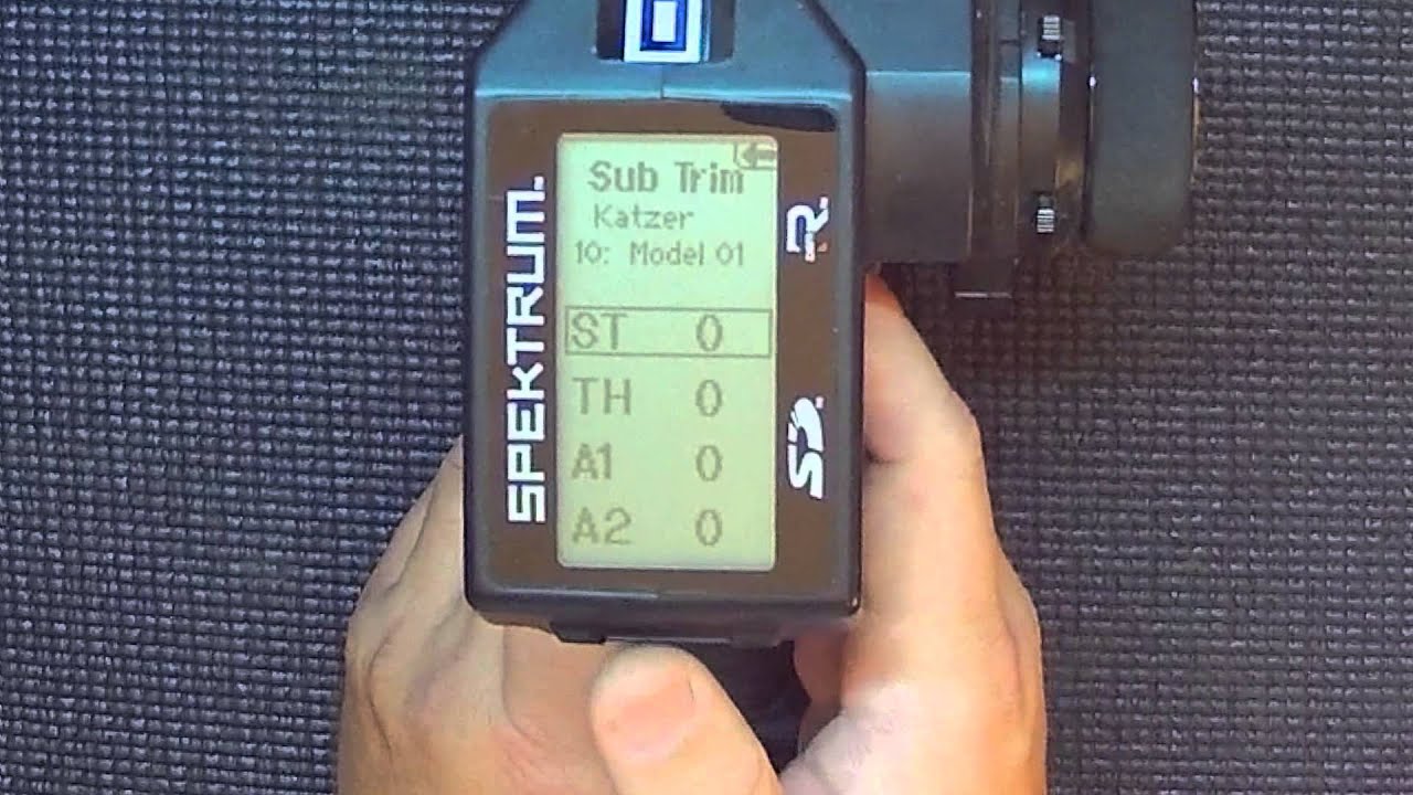 Spektrum Team Tech Tips - Understanding Trim vs Sub-Trim