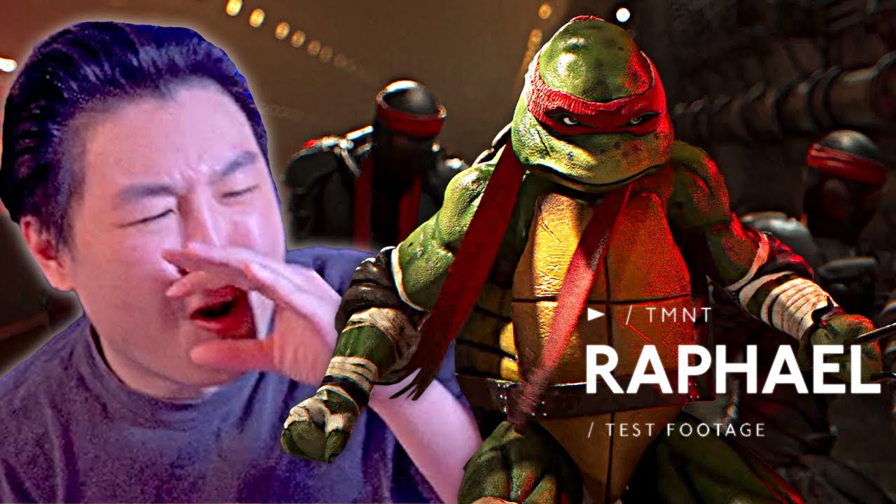 *I NEED THE FULL MOVIE NOW!!* TMNT : RAPHAEL : TEST FOOTAGE [REACTION]
