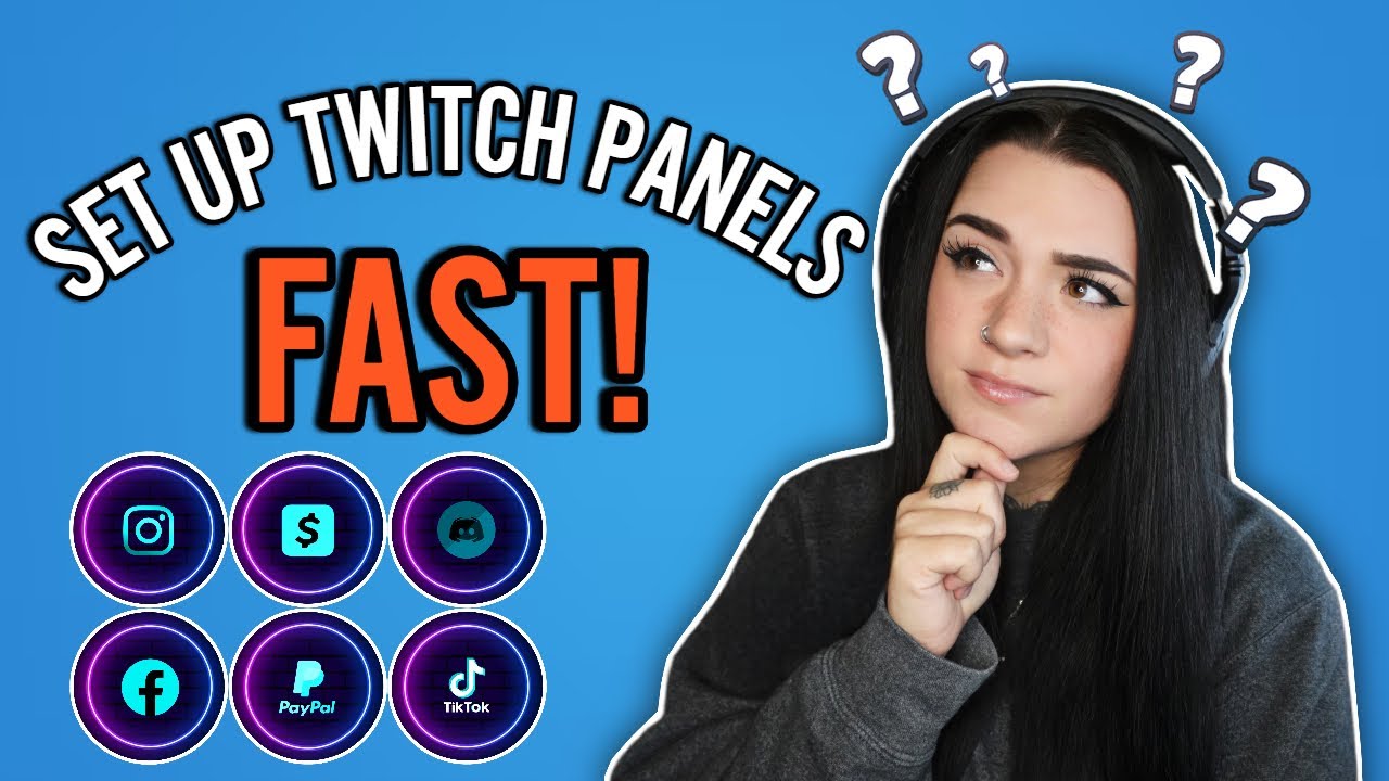 Twitch Panels Made EASY! (Step-by-Step Tutorial)