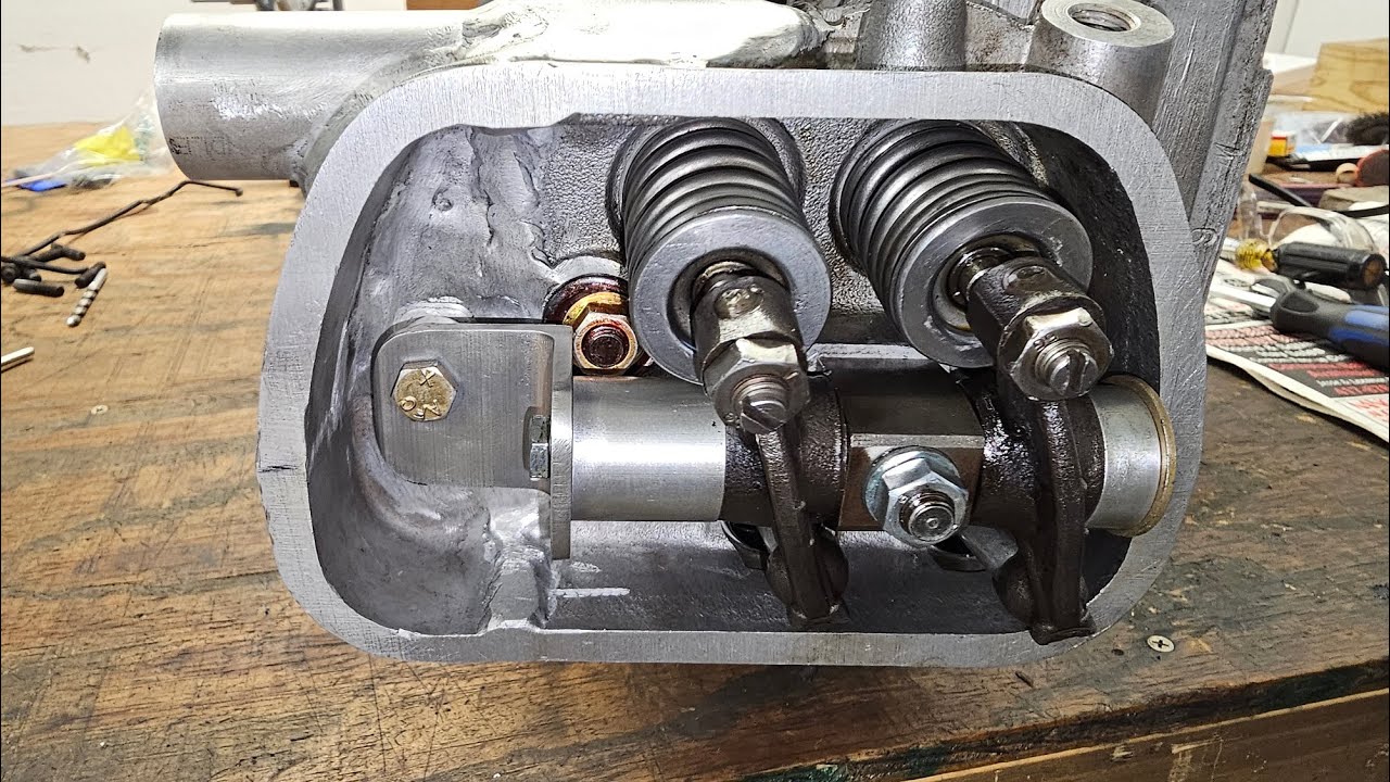 1/2 VW Build - Part 21 - Rocker Install and Valve Adjustment