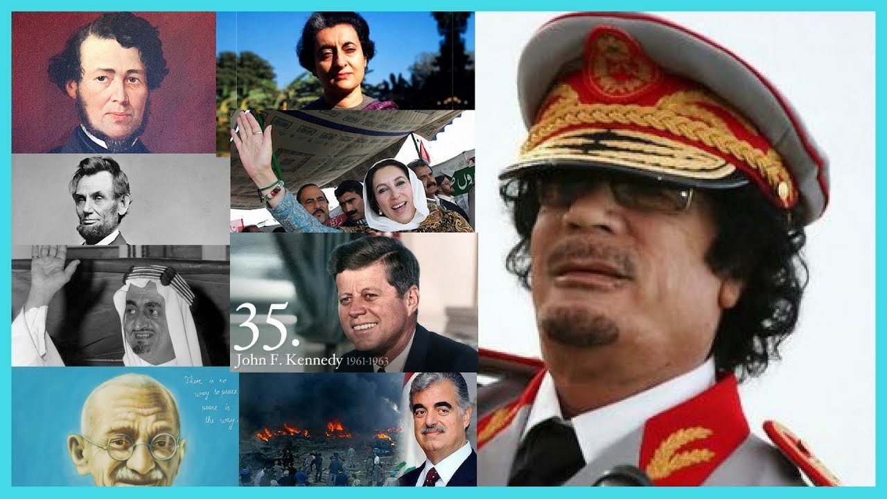 10 Famous Political Leaders who were Assassinated, Top 10 List
