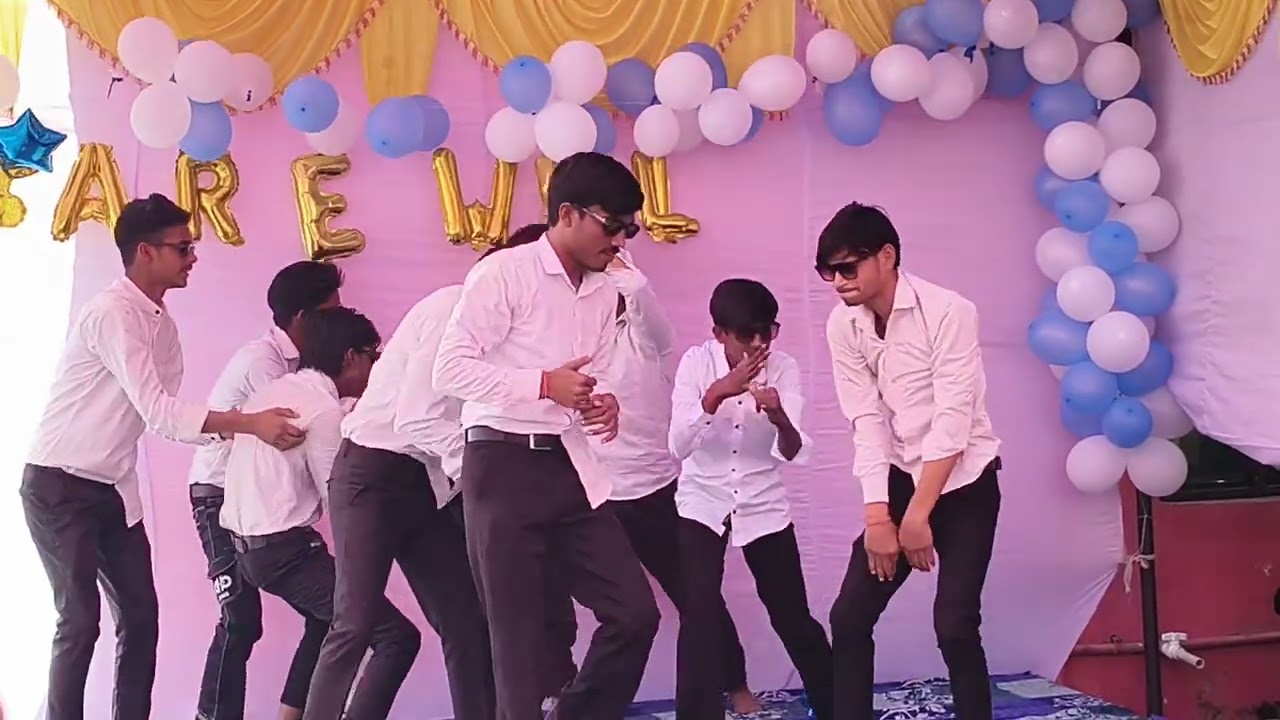My school 🏫 National inter collage farewell party ka boys dance