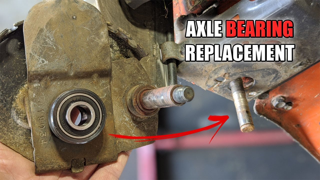 Husqvarna AWD Axle Bearing Replacement