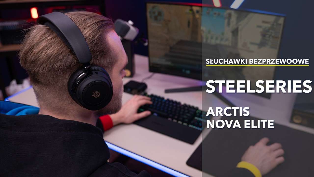 ⭐️ Słuchawki SteelSeries Arctis Nova Elite – dane techniczne – RTV EURO AGD