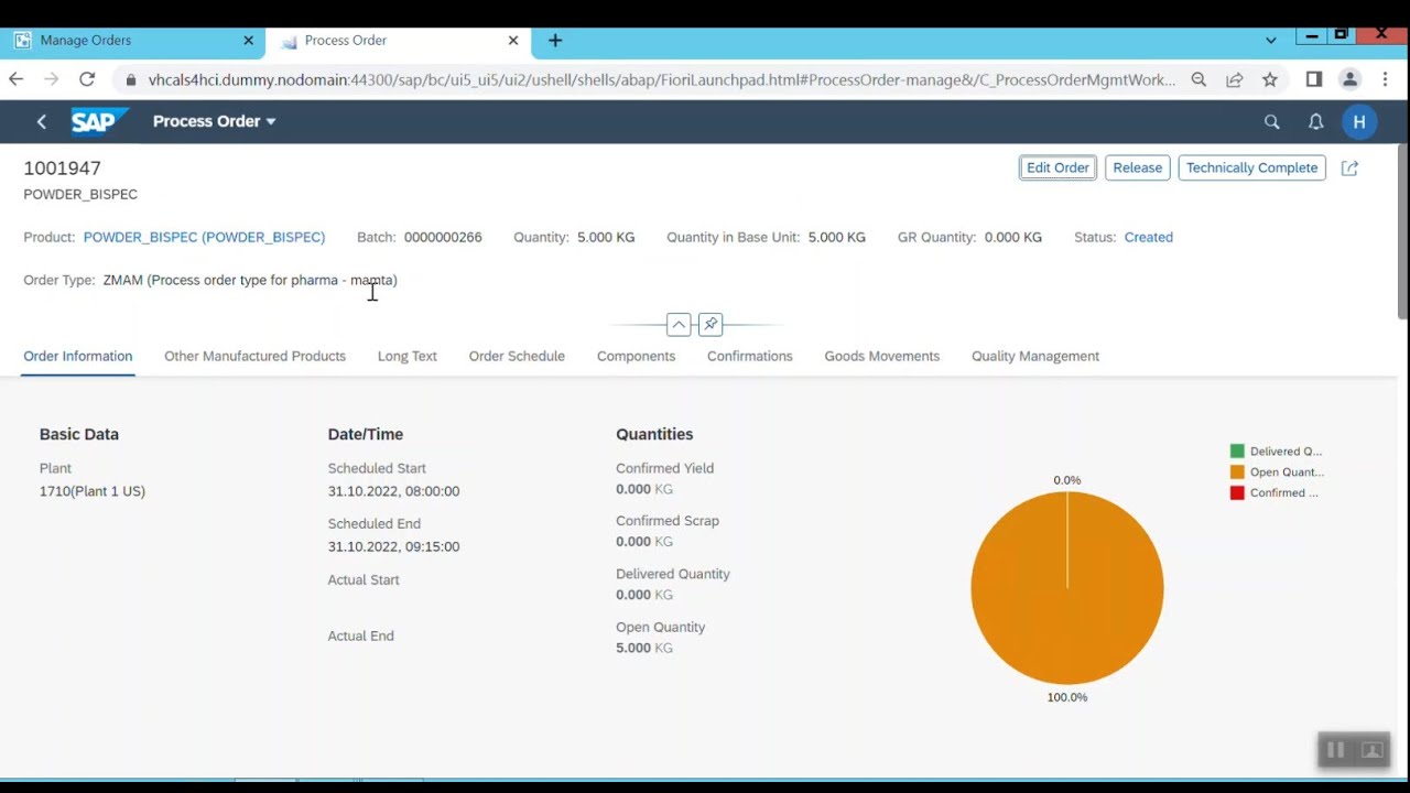 Мониторинг и управление процессом заказов плитки, #s4hana #ecc #fiori #sappp