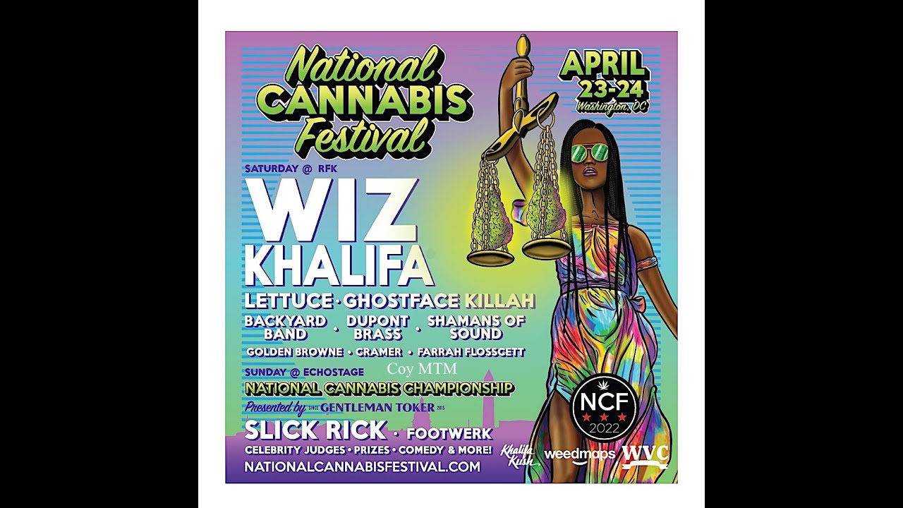 Live at the national Cannabis Festival DC