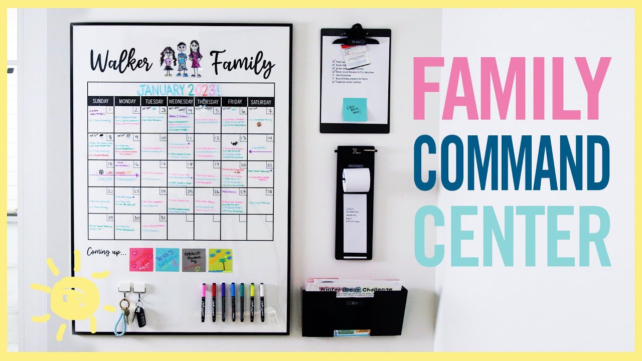 ORGANIZE | Ultimate Family Calendar!
