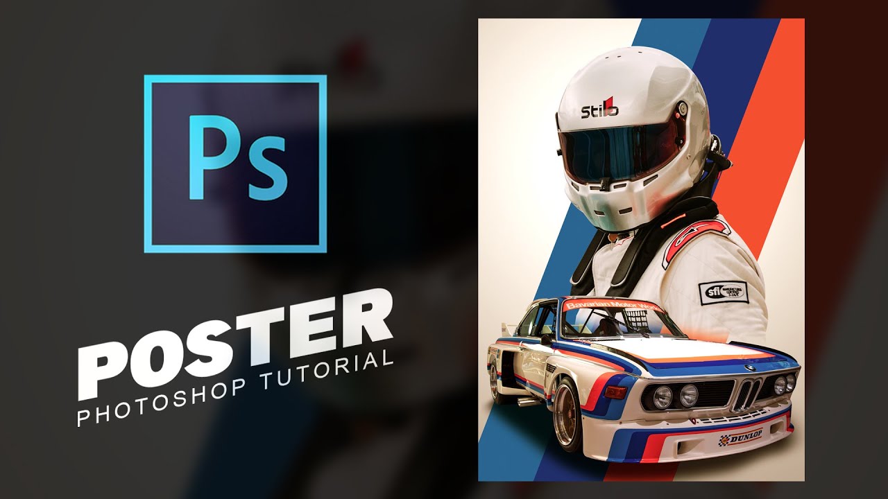 Drift Racing - Poster - Photoshop Tutorial