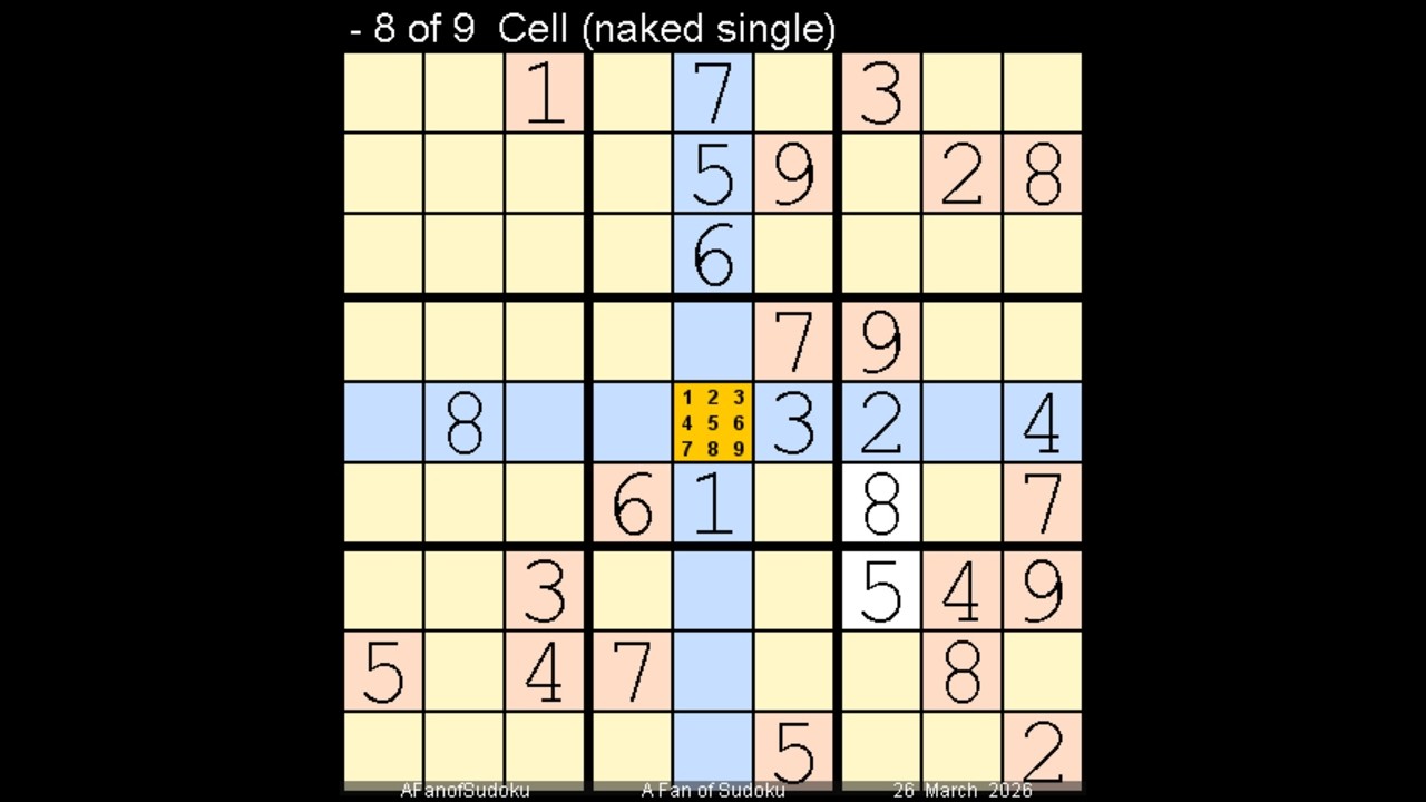 How to Solve Los Angeles Times Sudoku Expert   26 March, 2026