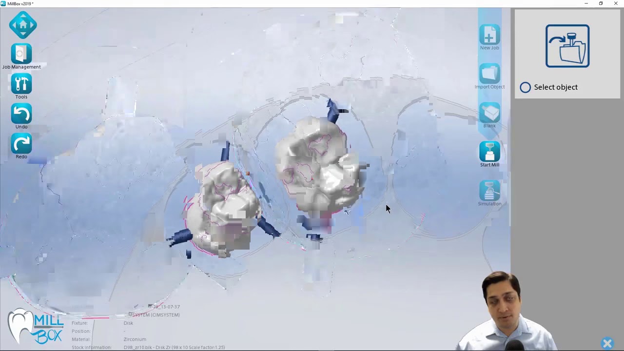MillBox 2019: Dental Crown and Bridge Workflow