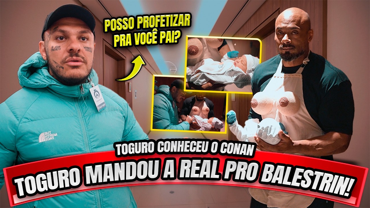 TOGURO VISITOU O CONAN - E DESABAFOU COM O BALESTRIN !!!