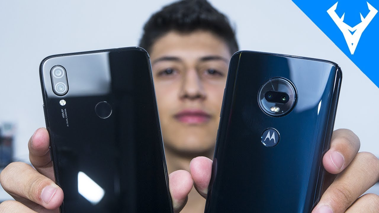 Briga de 7! MOTO G7 Plus vs REDMI NOTE 7 - Qual vale a pena? | Comparativo