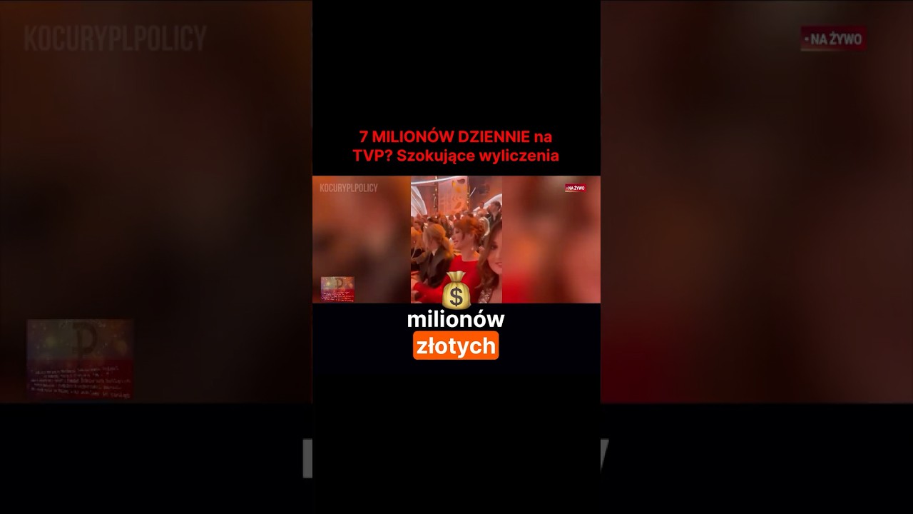 7 milion&oacute;w dziennie na TVP w likwidacji? Szok!