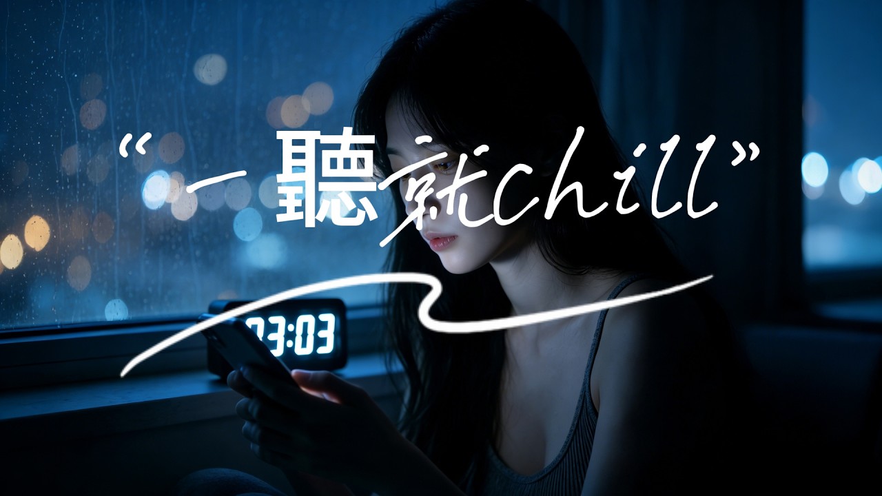 [𝐏𝐥𝐚𝐲𝐋𝐢𝐬𝐭] 03:03 Midnight Vibe 🌧️ 今晚，我們只聽音樂不說話 (一聽就 chill：適合深夜工作/失眠聽的歌) | 오늘 밤은 말없이 음악만 ✨#relaxing
