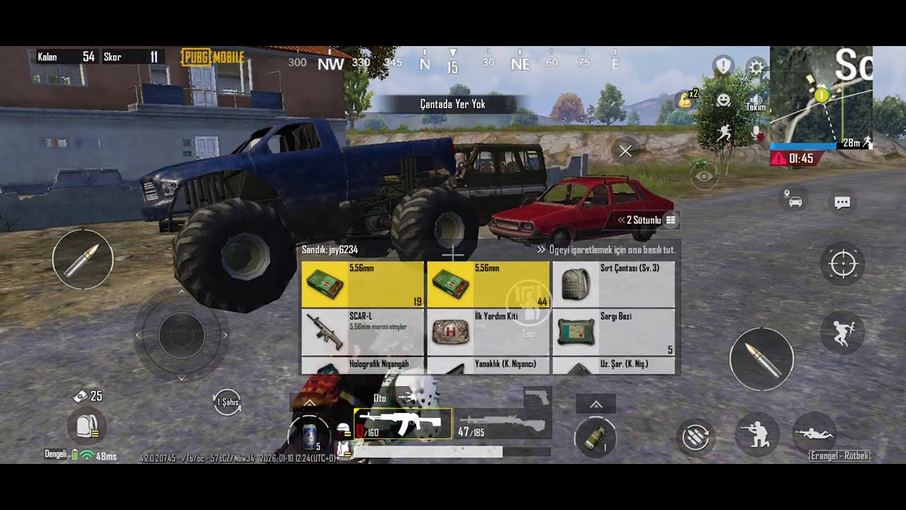 Pubgmobile/Birazda Su Ölümü😃😃😃