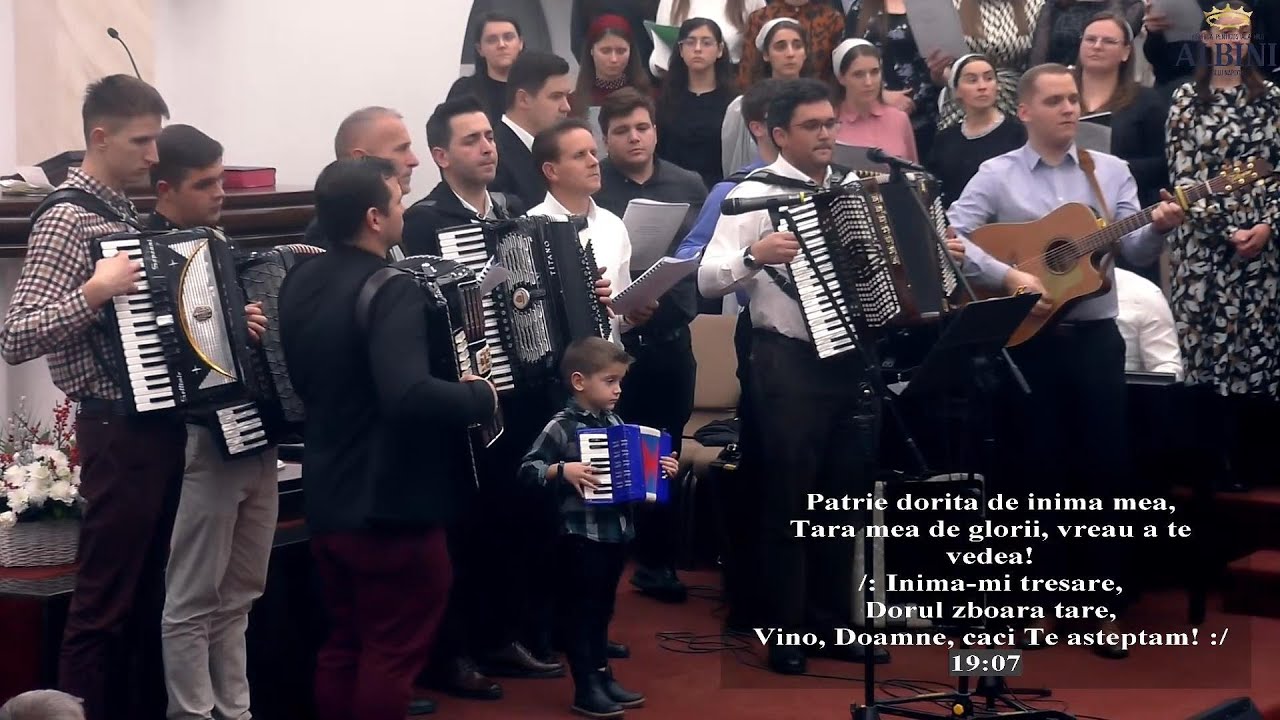 Grup coral - Patrie dorită de inima mea