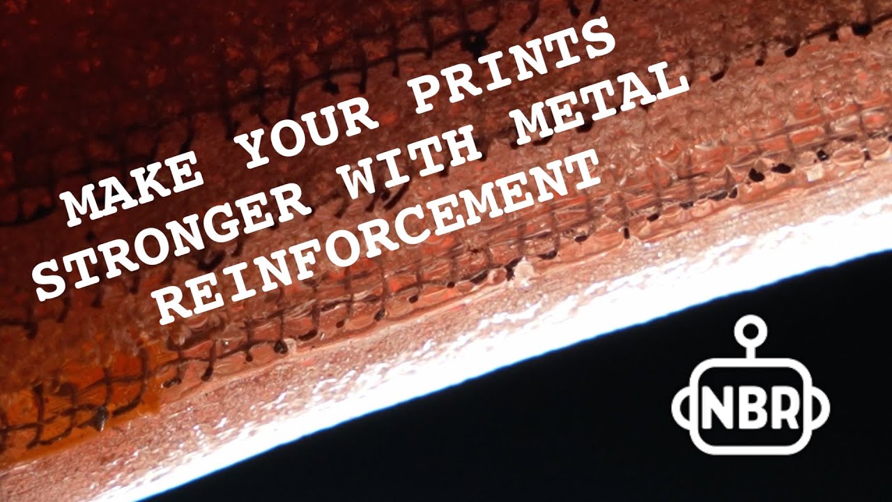 🦾⛓️Steel Reinforced Parts ON ANY 3D PRINTER!!!