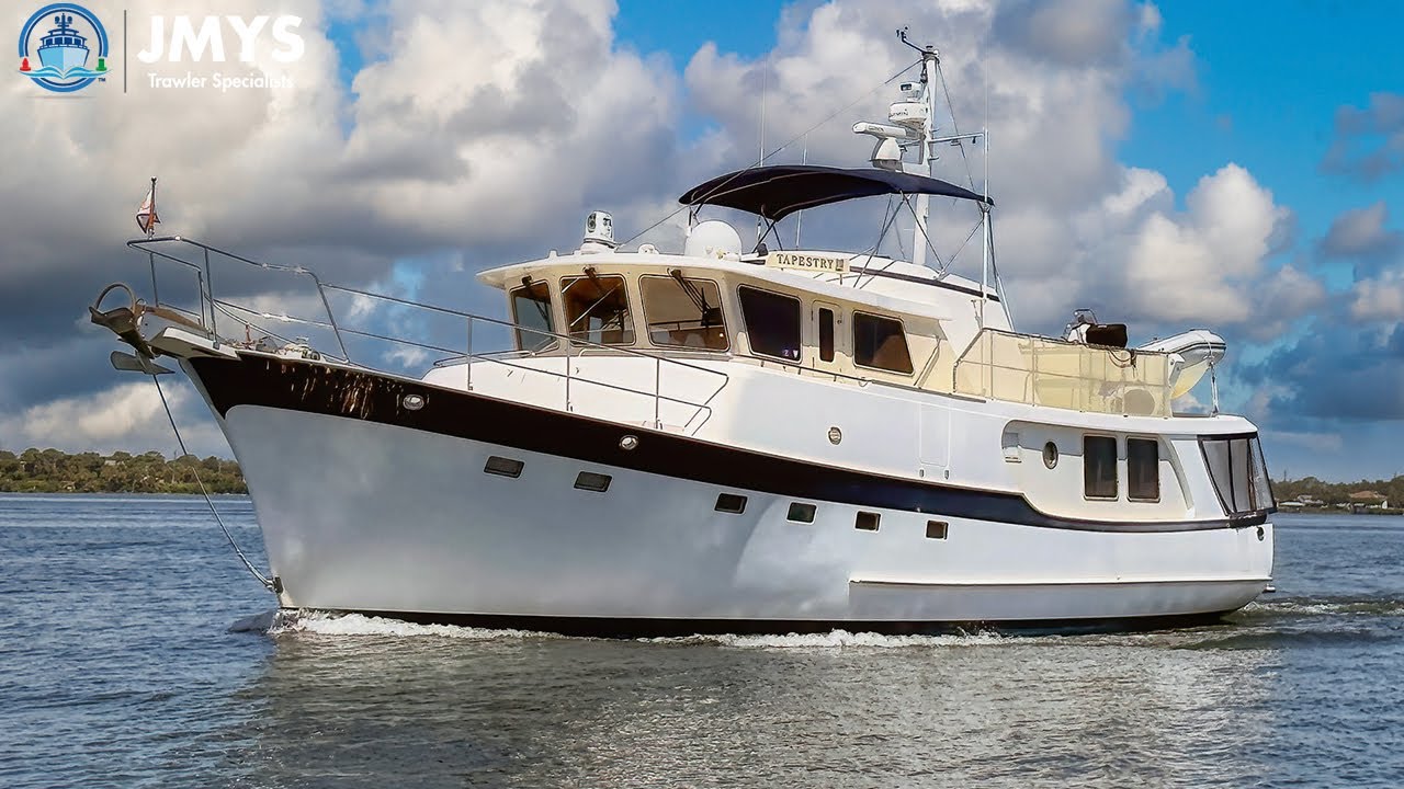 KADEY KROGEN 58 – TAPESTRY – [Talk Through Tour] – Trawler for Sale – JMYS