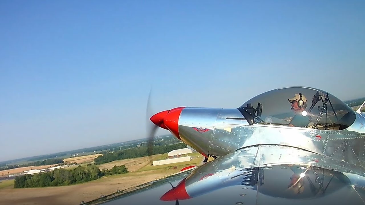 Flying to Muncie in my Zenith CH 650