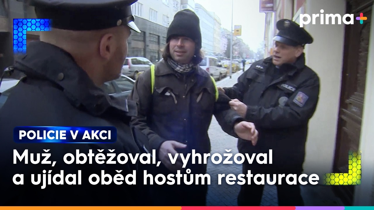 Vyhrožování smrtí během oběda v restauraci | Policie v akci