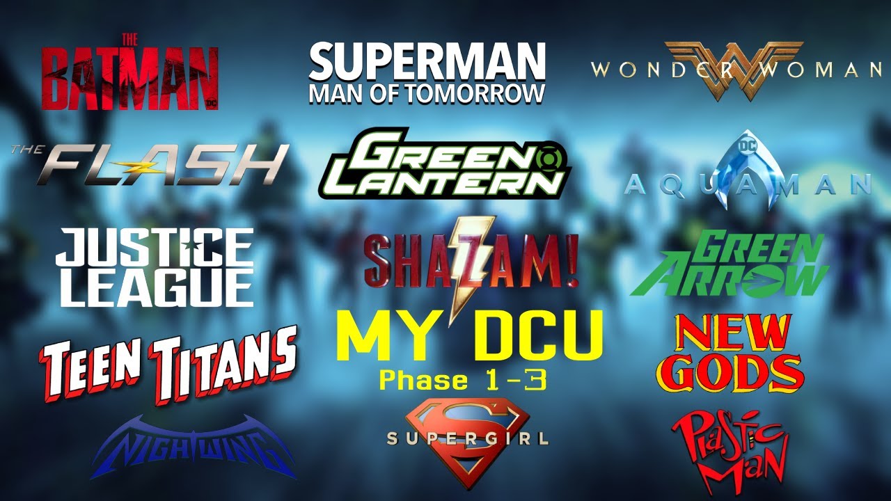 My DC Cinematic Universe Phases 1-3: The Gods & Mortals Saga