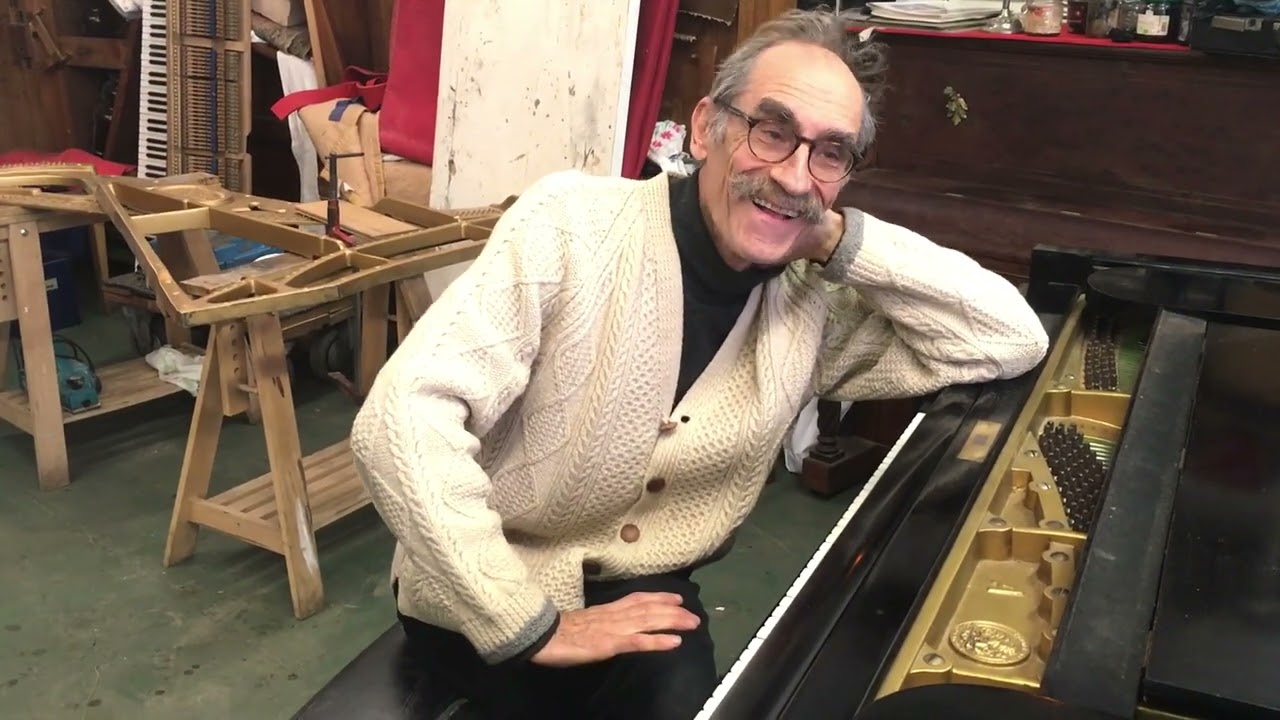 Philippe Jolly et son piano Girafe