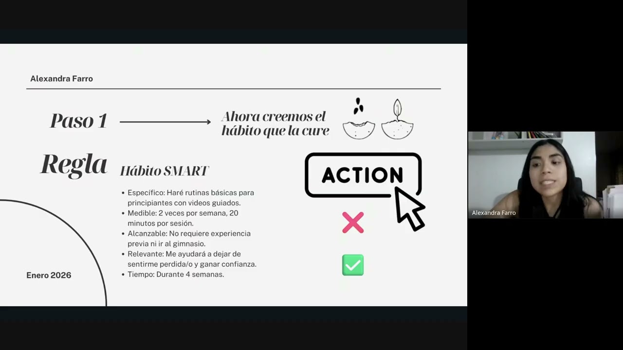 De la Intención a la Realidad:  Taller 2  Constrúyete con disciplina y hábitos – La receta del éxito
