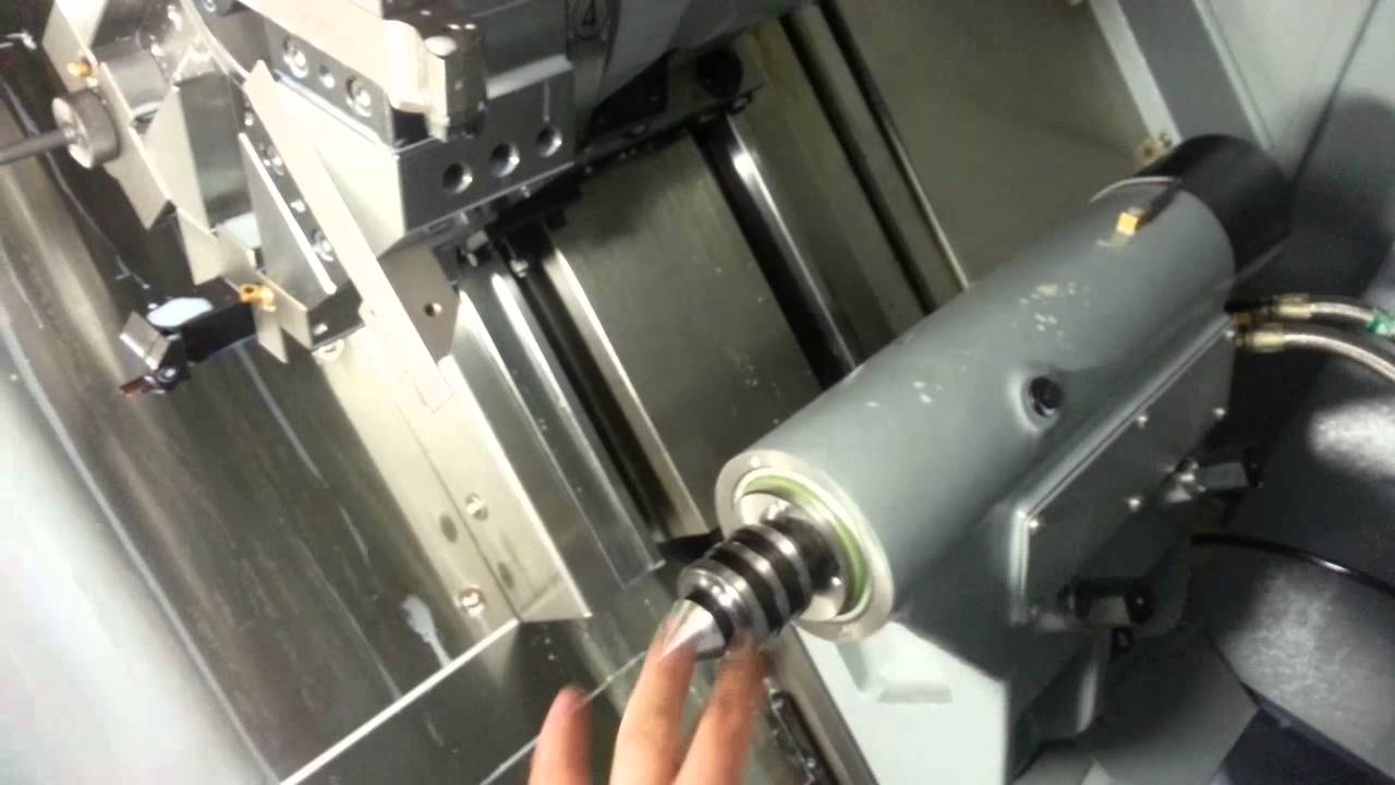 آلية العمل على مخرطة سي ان سي - How stuff work on CNC lathe