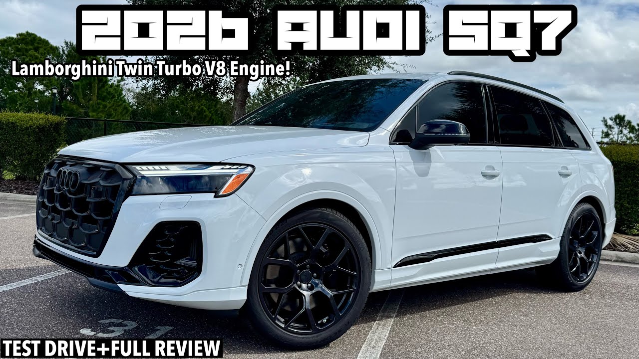 Audi SQ7 2026 года: ТЕСТ-ДРАЙВ + ПОЛНЫЙ ОБЗОР