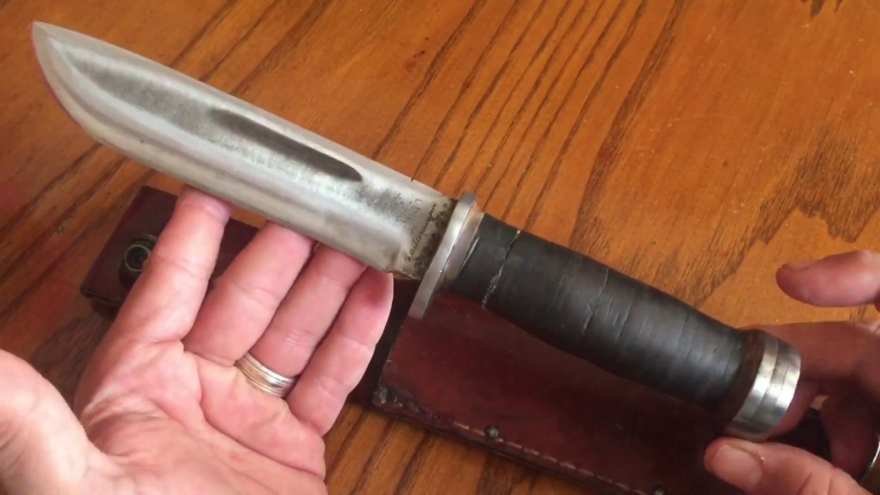 Cattaraugus 225Q Quarter Master Military Knife