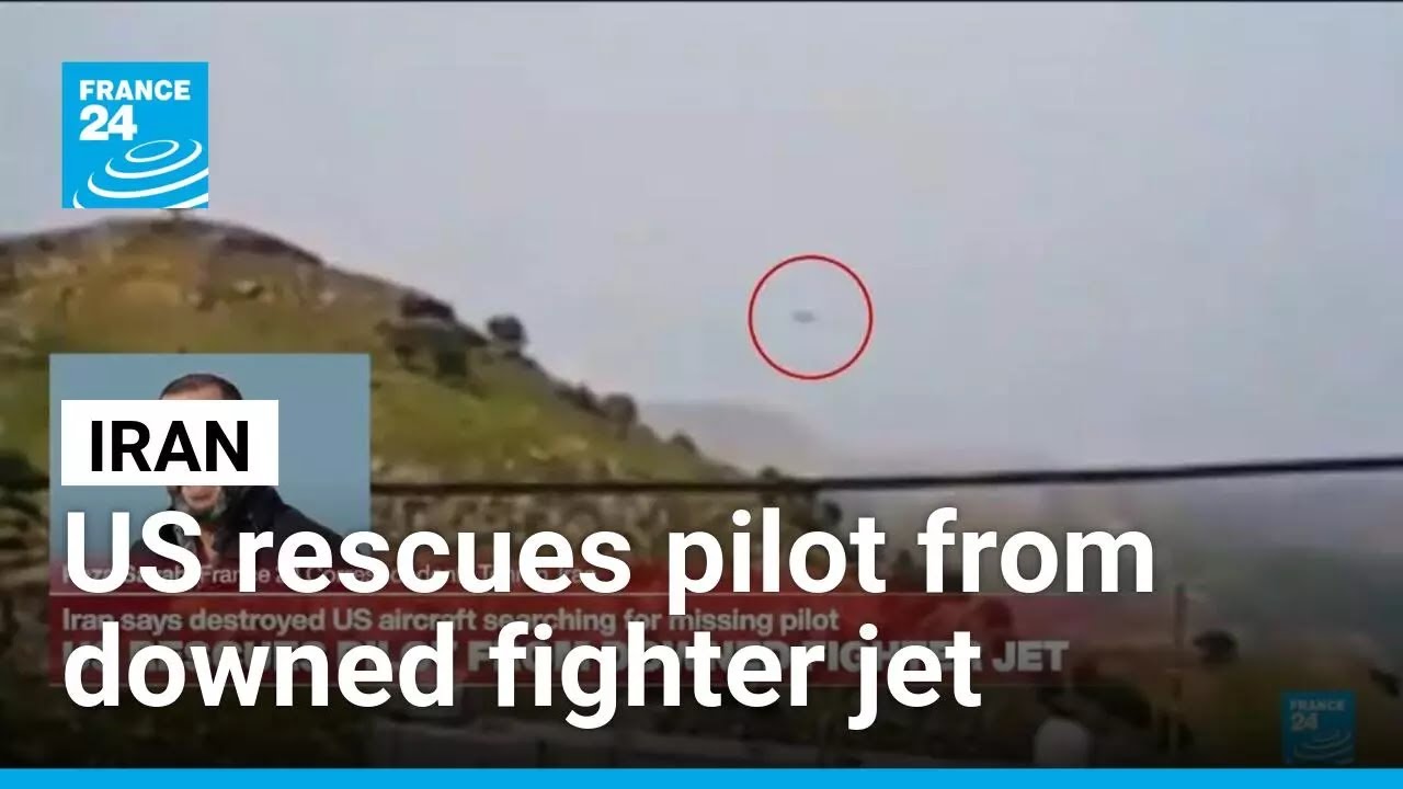 War in the Middle East: US rescues pilot from downed fighter jet &bull; FRANCE 24 English