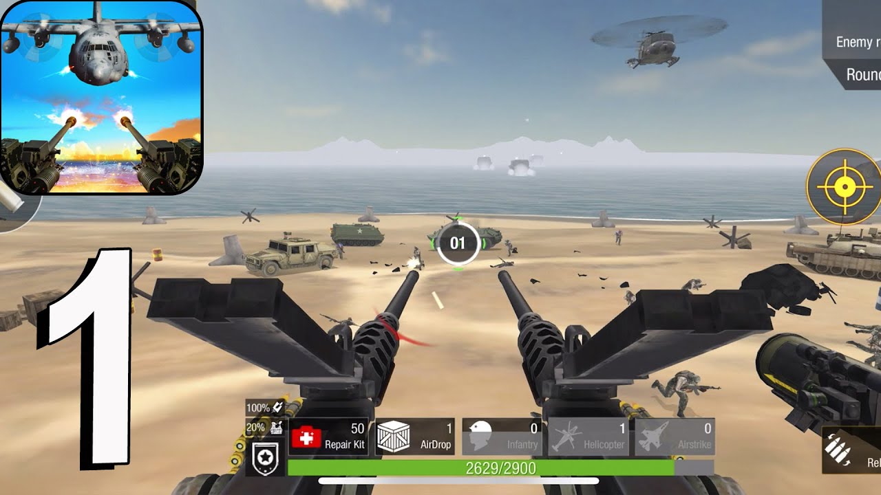 Beach War: Fight For Survival - Gameplay Walkthrough Part 1(iOS,Android)