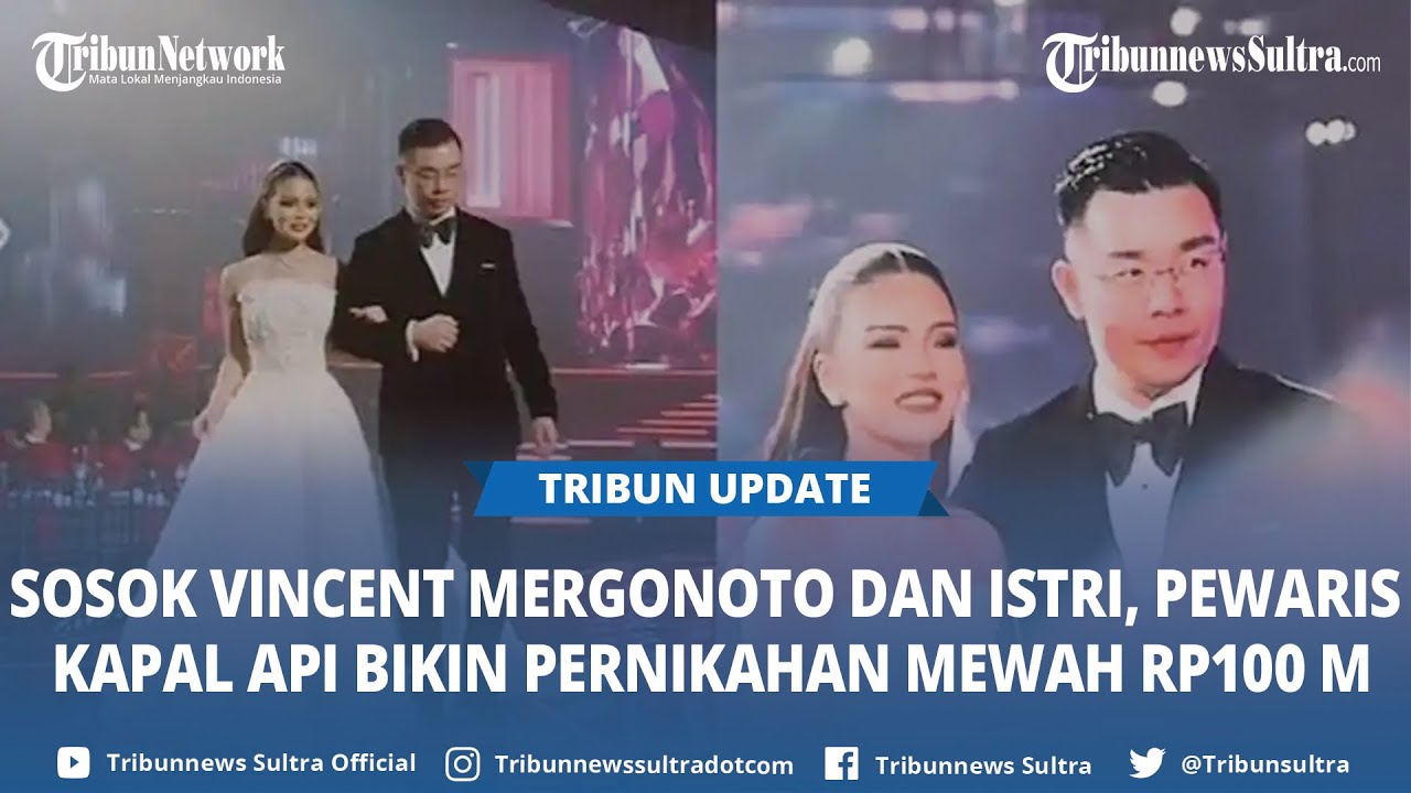 Sosok Vincent Mergonoto, Pewaris Kapal Api di Balik Pernikahan Supermewah Rp100 Miliar di Surabaya