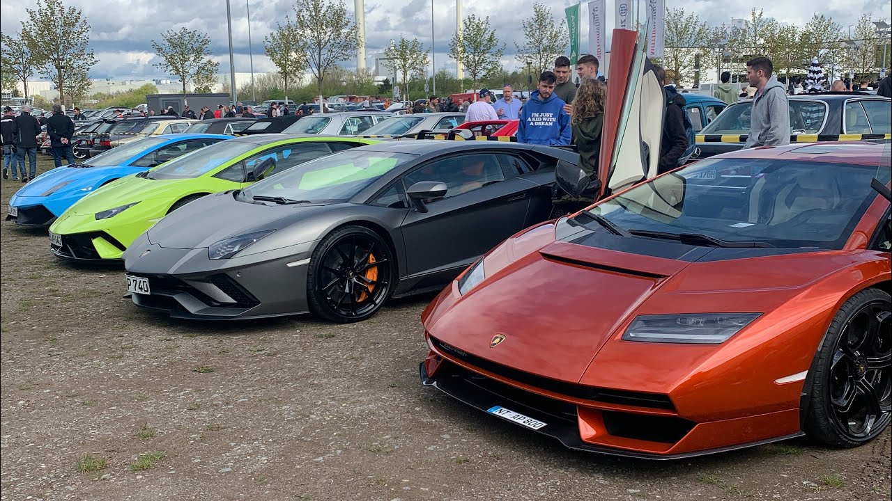 Motorworld Böblingen Saison Opening Teil 2, Lamborghini Countach, Valkyrie😱