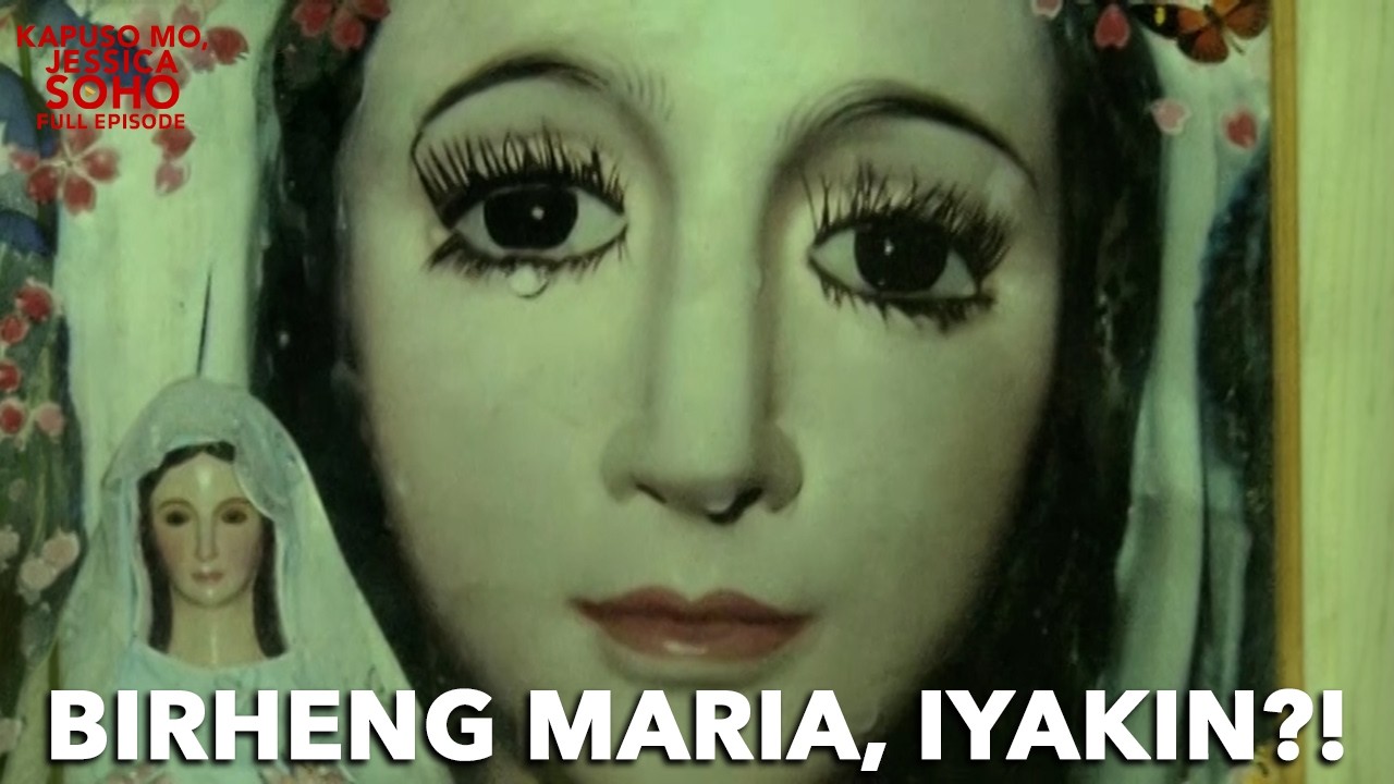 DENGUE, KAYANG PAGALINGIN NG LUMULUHANG BIRHENG MARIA? | Kapuso Mo, Jessica Soho