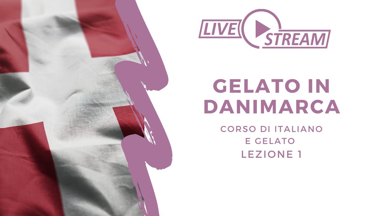 Corso di gelato fatto in casa in italiano per studenti danesi