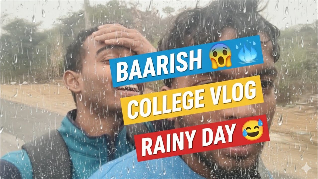Subah-Subah Baarish Ne Surprise De Diya 😱