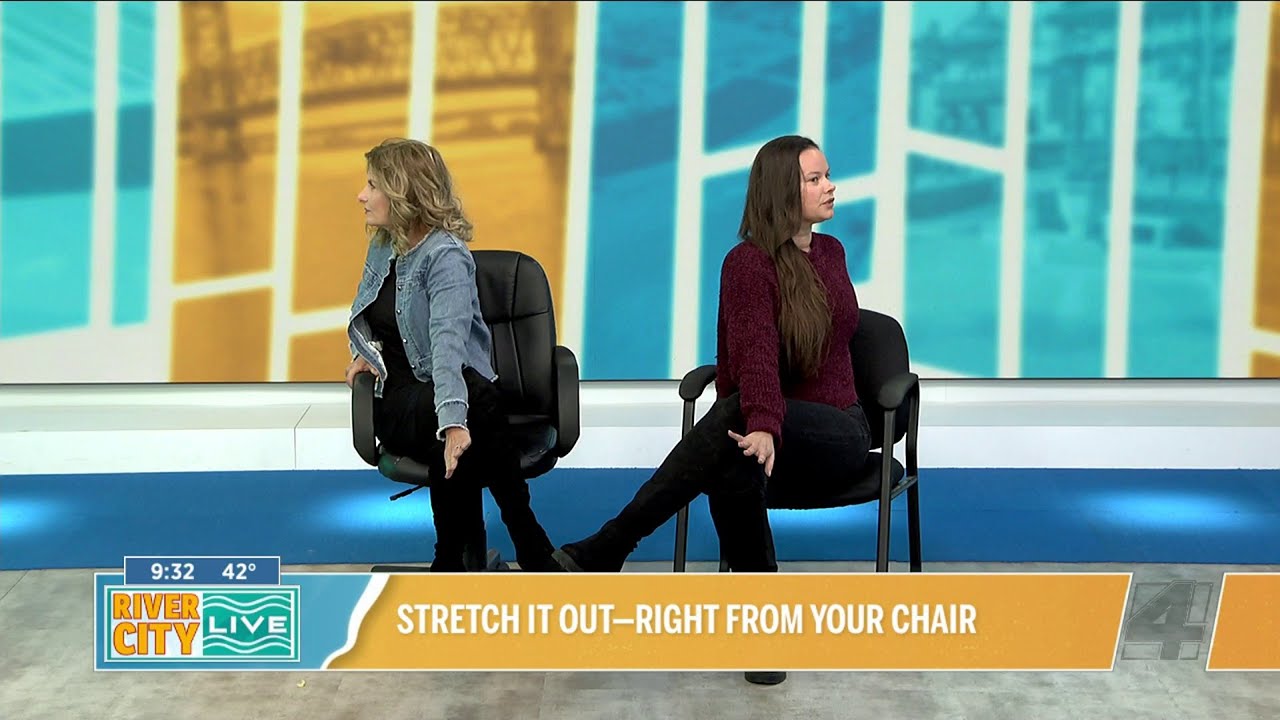 Stretch it out -right from your chair