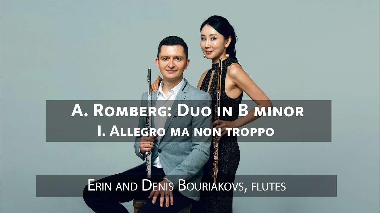 A. Romberg: Duet no. 3 from 3 Duos for 2 flutes, op. 62. I. Allegro ma non troppo