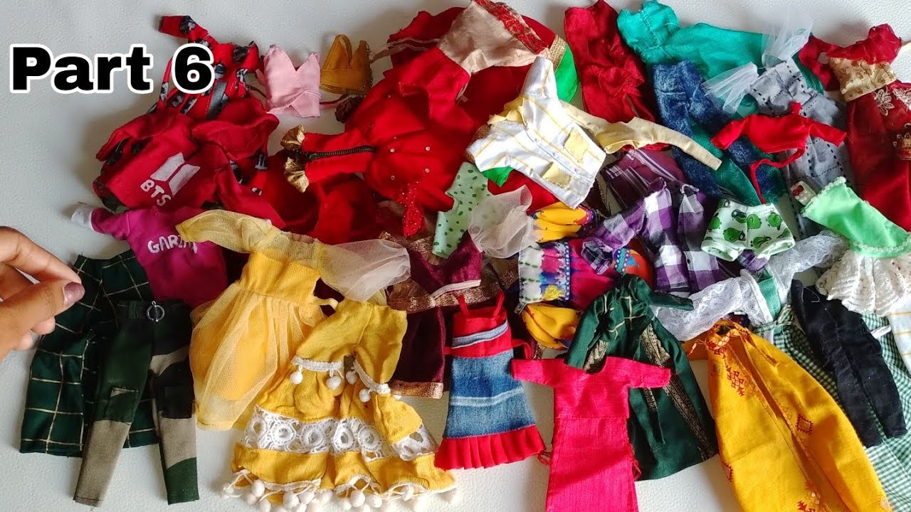 Doll Dress Collection Part 6 | Showing All Doll clothes | D Creating
