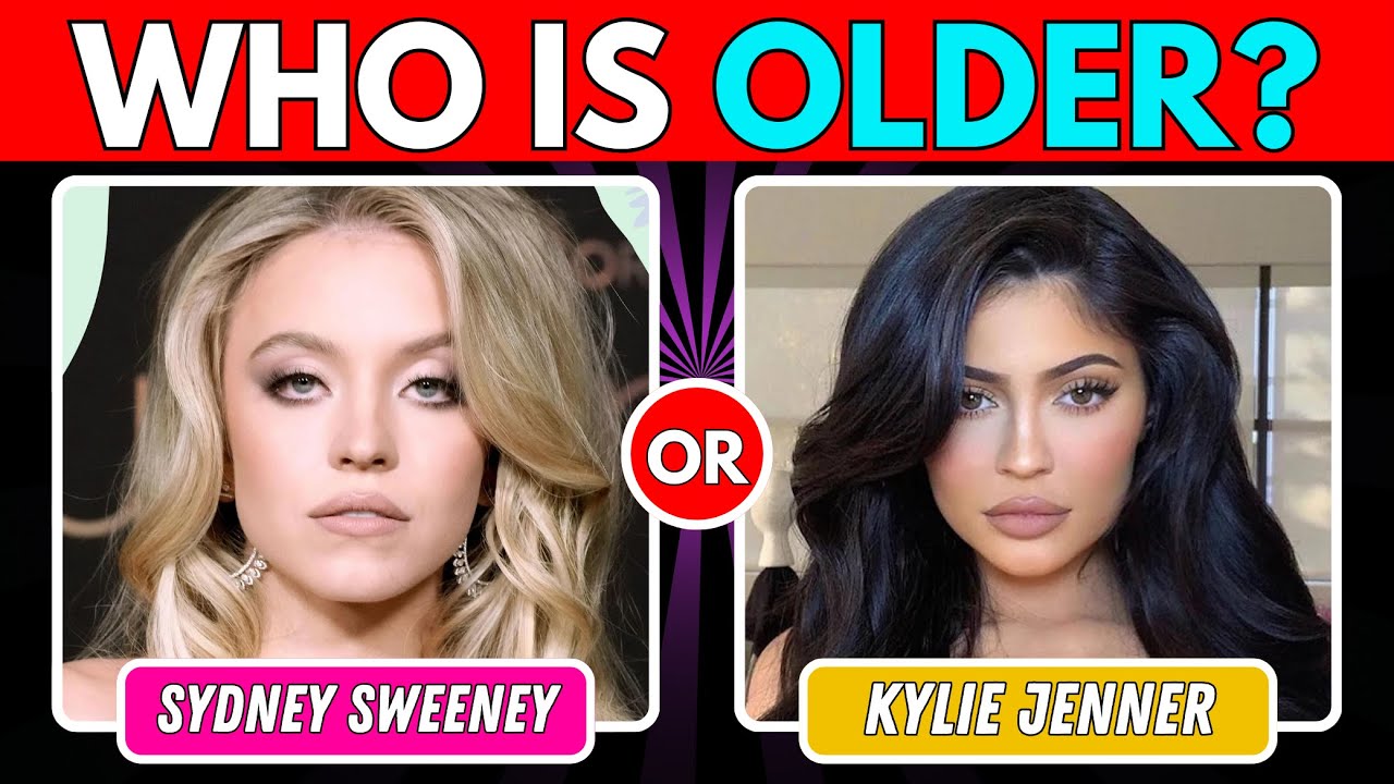 Guess Who's Older | Celebrity Age Guessing Game Challenge!