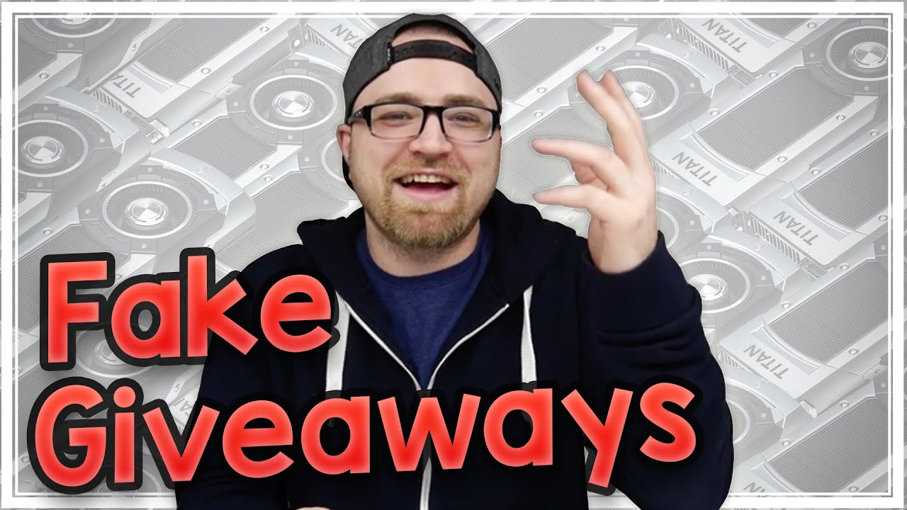 FAKE YOUTUBE GIVEAWAYS