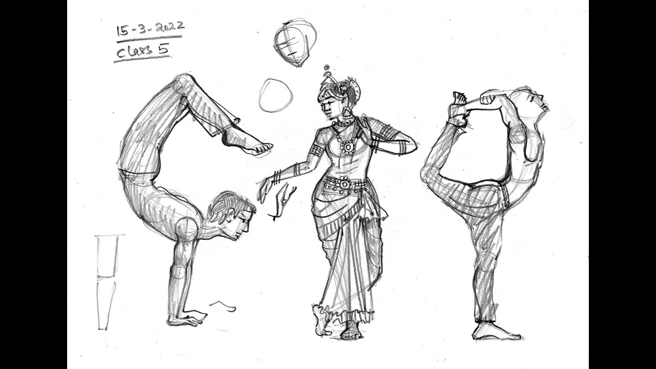 Human drawing Class 5 | Body proportions | Figurative drawing classes