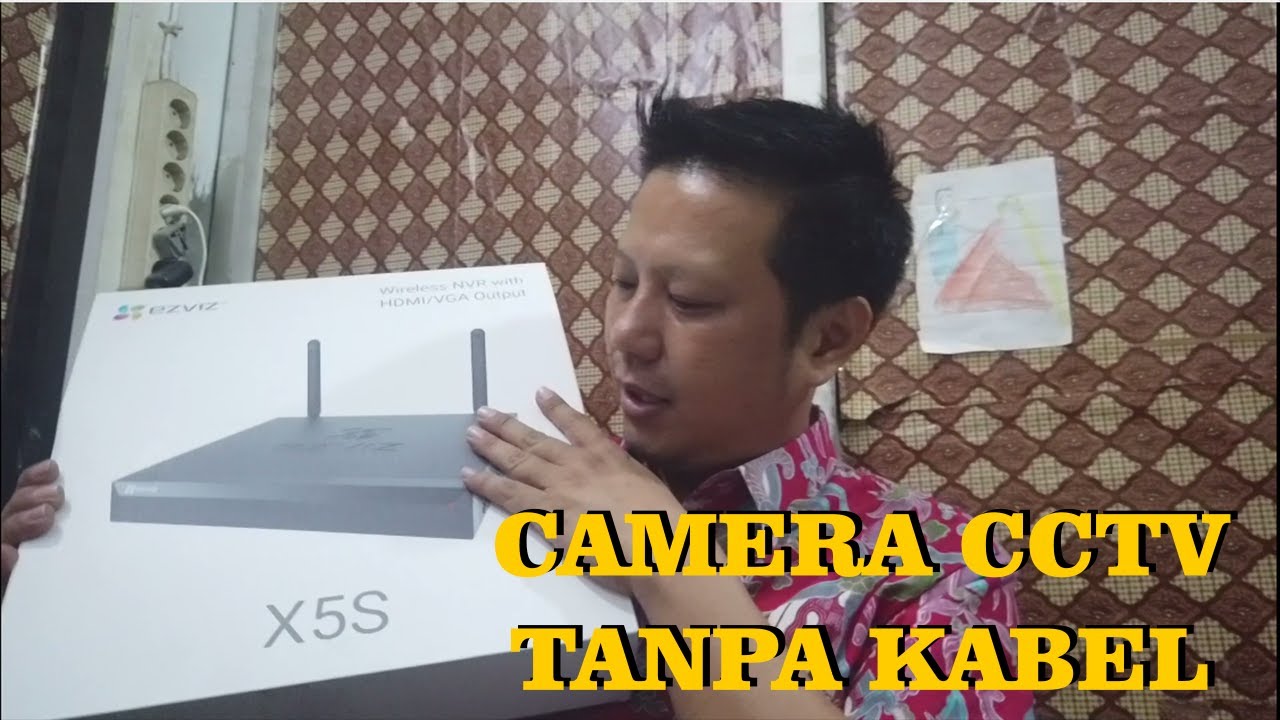 Wifi NVR EZVIZ X5S  - Unboxing, Cara Setting dan Cara Menambahkan Wifi Ip Camera
